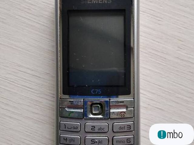 Siemens C75 srebrny, klasyczny telefon, woj. świętokrzyskie - 1